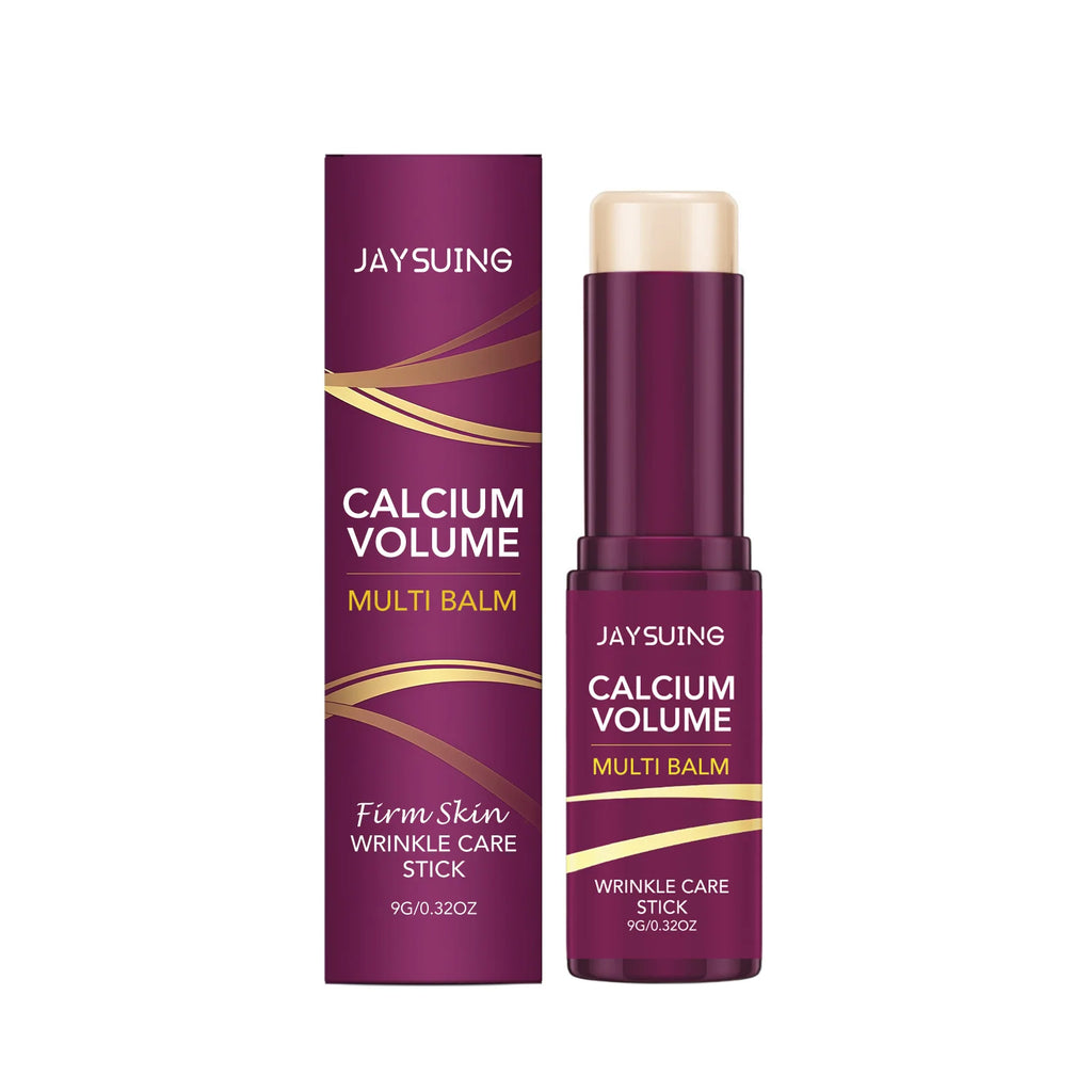 Calcium Volume Multi Balm Stick Hydrating, Moisturizing & Nourishing for Face Fade Fine Lines Infused Pre-Makeup Face Skincare Oasis Select 9g boxed