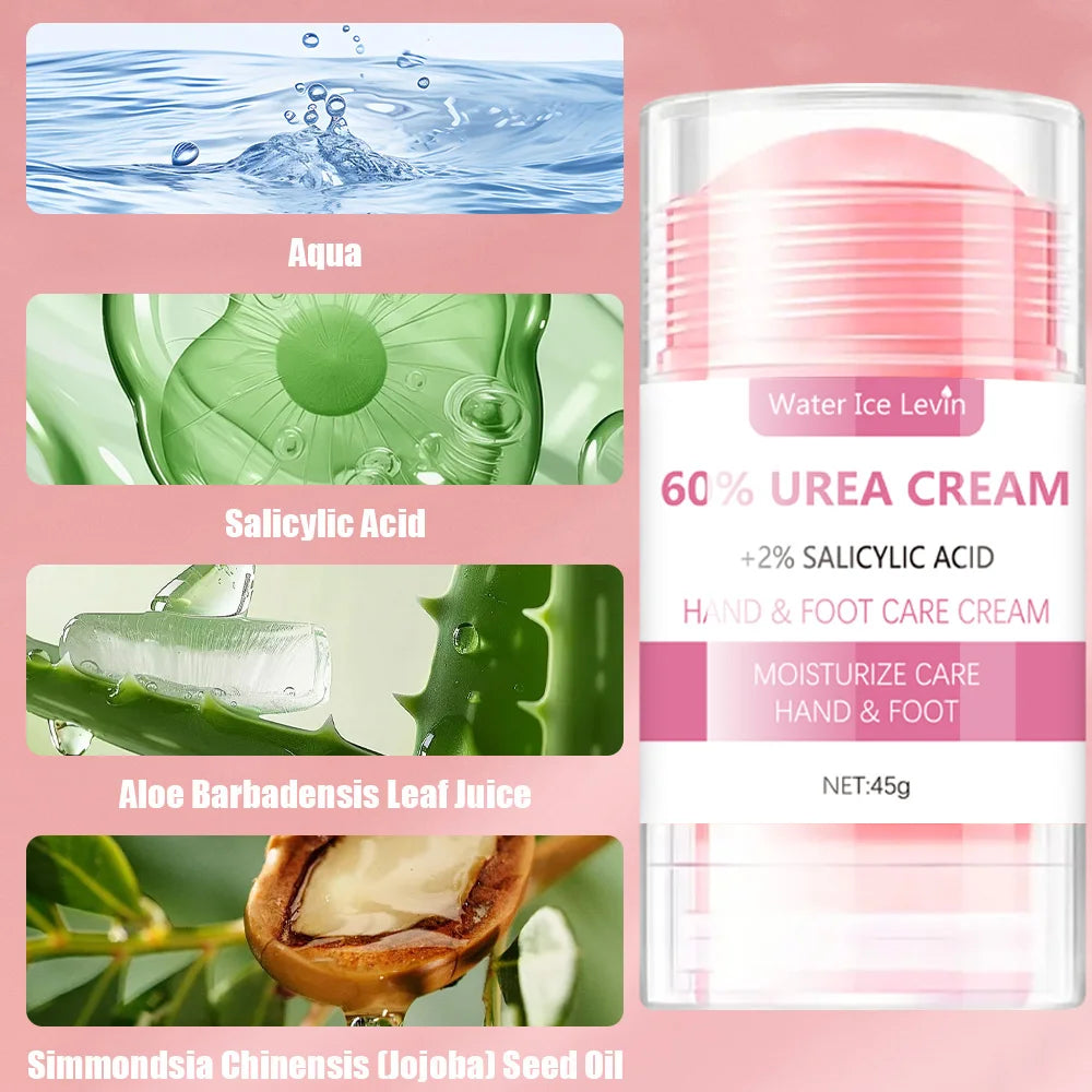 60% Urea Foot Cream – Deep Moisturizer with Aloe Vera | 45g Foot & Hand Cream Oasis Select