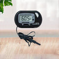 1PC 58*37mm Fish Tank Digital Thermometer,Yellow/Black Aquarium Electronic Temperature Sensor,Waterproof Fish Tank Accessories Oasis Select Black