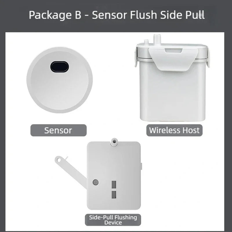 Auto Toilet Flusher Toilet Sensor Flushers toilet Automatic Water Separator Toilets and Toilet Parts Touchless WC Flush System Oasis Select