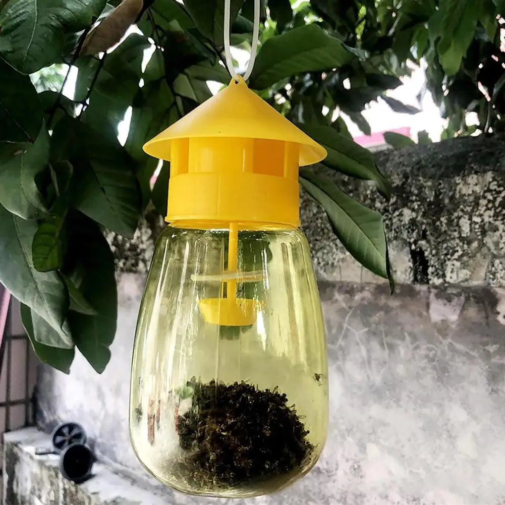 Plastic Fruit Fly Trap Killer Drosophila Trap Anti Fly Fruit Fly Killer Catcher Orchard Insect Trap Pest Control Tool 1-20pcs Oasis Select