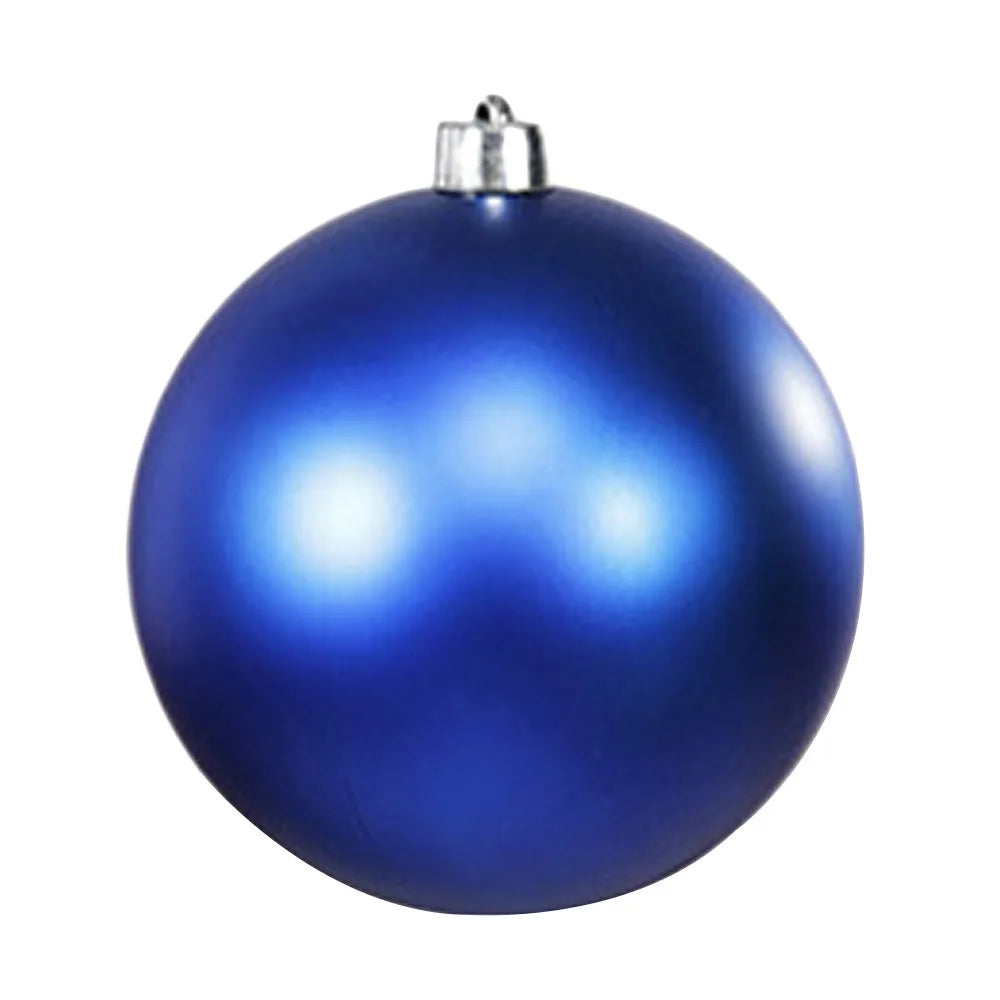 15cm Matte Christmas Ball Ornament | Holiday Ceiling Decor