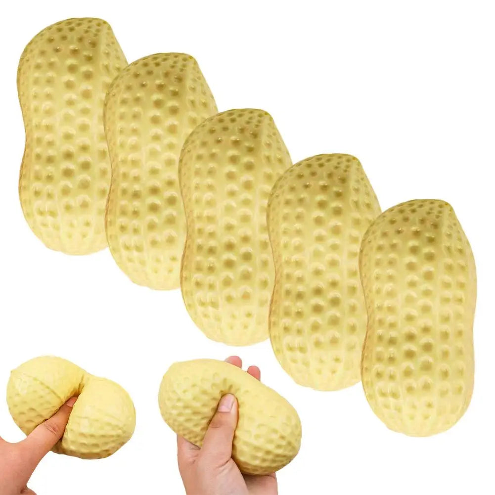 Peanut Stress Relief Squeeze Toy – ADHD & Autism Sensory Tool