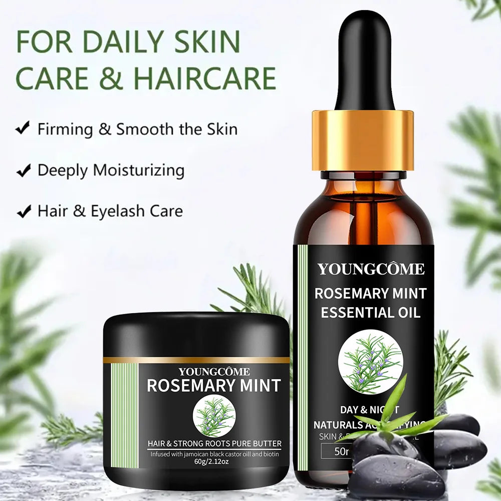 YOUNGCOME Rosemary Mint Hair Growth Oil & Film Treatment Hair Growth Oil Oasis Select