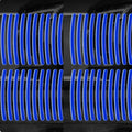 Car Wheel Hub Reflective Sticker Tire Rim Reflective Strips Luminous for Night Driving Car Bike Motorcycle Wheel Sticker Oasis Select 40Pcs Blue