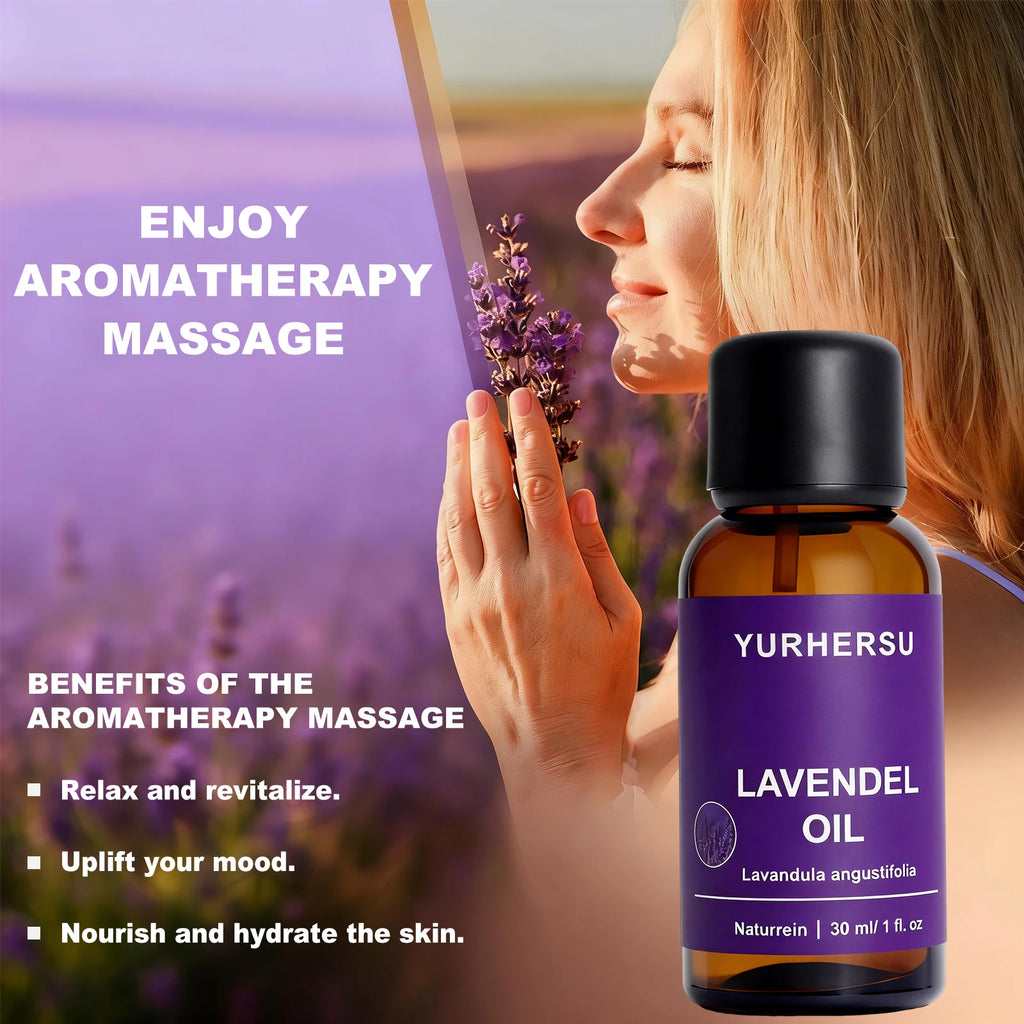 Pure Lavender Essential Oil 30ml – Skin, Hair & Aromatherapy Lavender Essential Oil Oasis Select