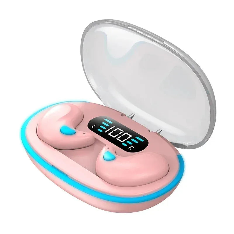 TWS Earphones Wireless Earphones Headphones Noise Reduction Sport Game Sleep Bluetooth Earbuds for smartphones Oasis Select pink