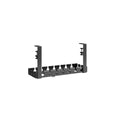 No-Drill Under-Desk Cable Management Tray | Retractable Metal