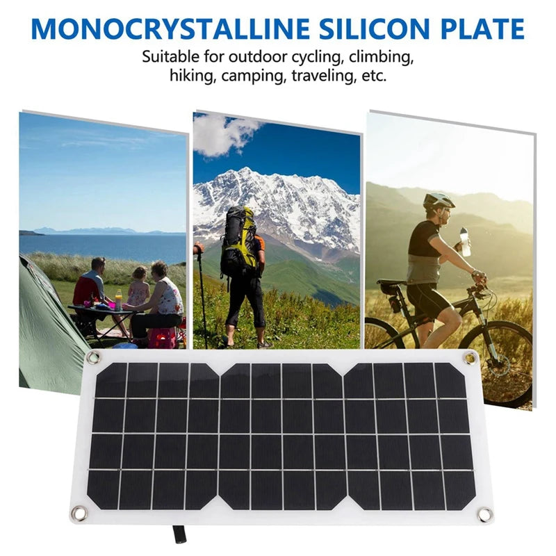 12V 30W Solar Panel Car Van Boat Caravan Trickle Portable Battery Charger Solar Charging Panel Durable Oasis Select