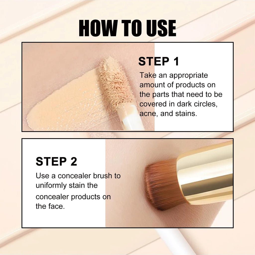 Eelhope Double Head Concealer – Waterproof & Moisturizing Face Concealer Oasis Select