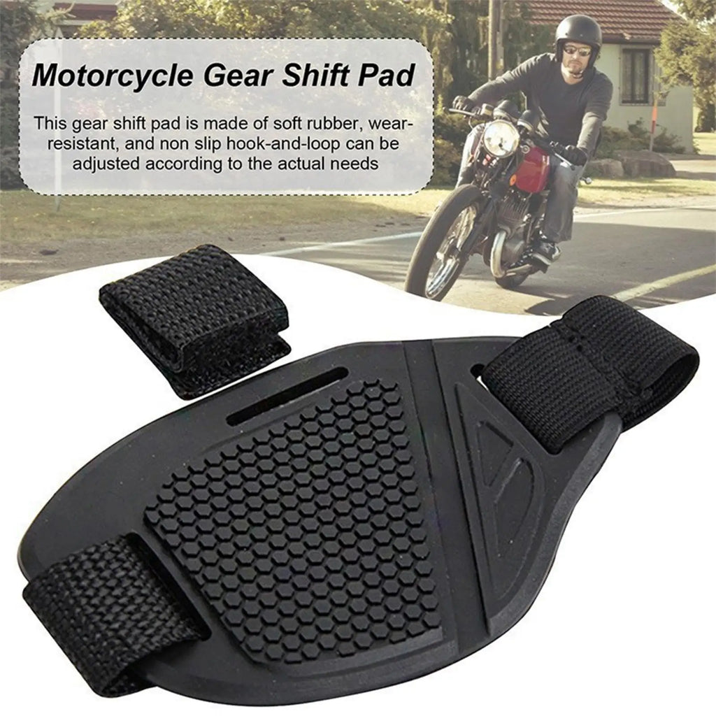 1PC Motorcycle Shift Pad Gear Shoe Cover Durable Lightweight Boot Protector Adjustable Protector Cover for Riding Shoe Protect Oasis Select