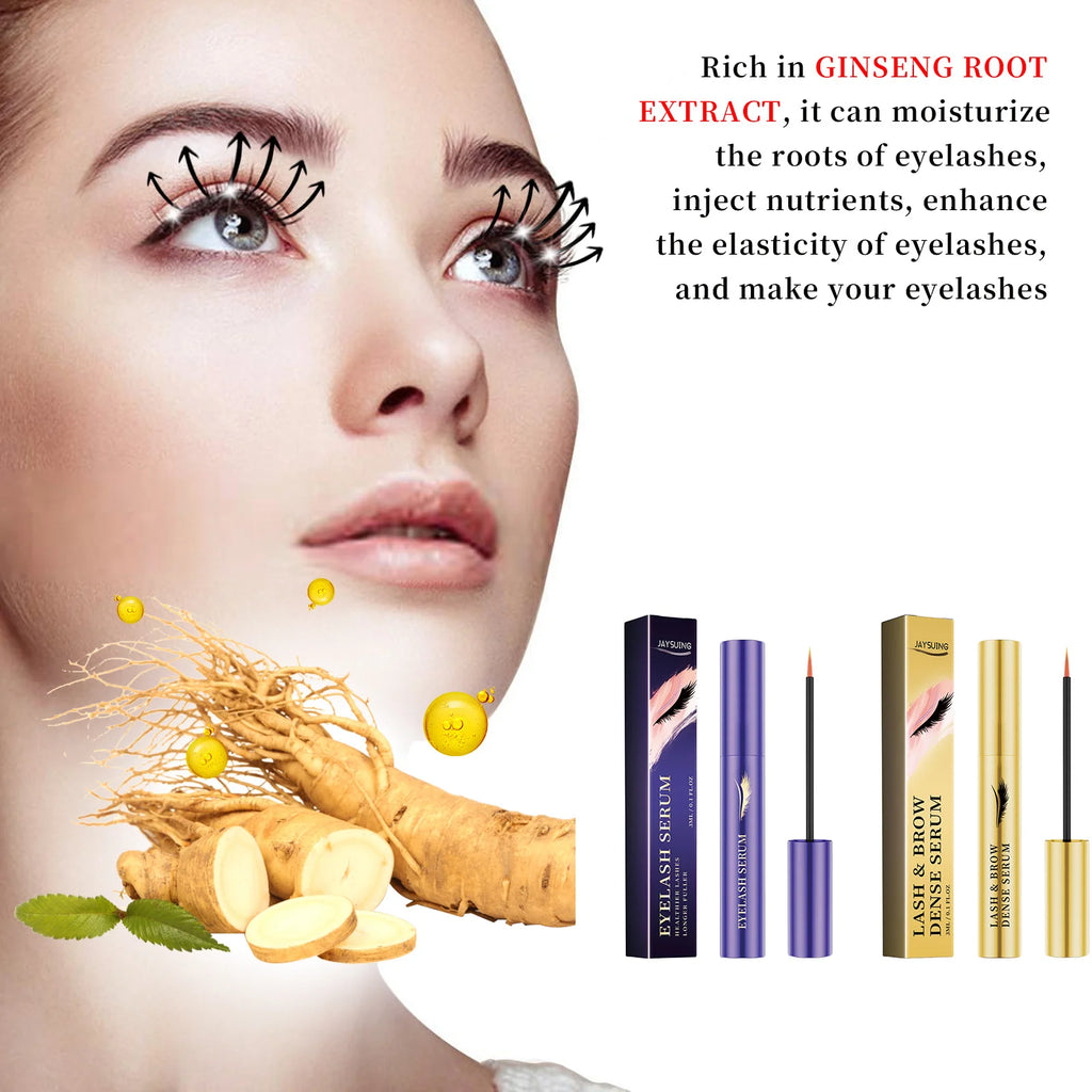 Jaysuing Eyelash & Eyebrow Growth Serum – Thicken & Lengthen Lash & Brow Serum Oasis Select