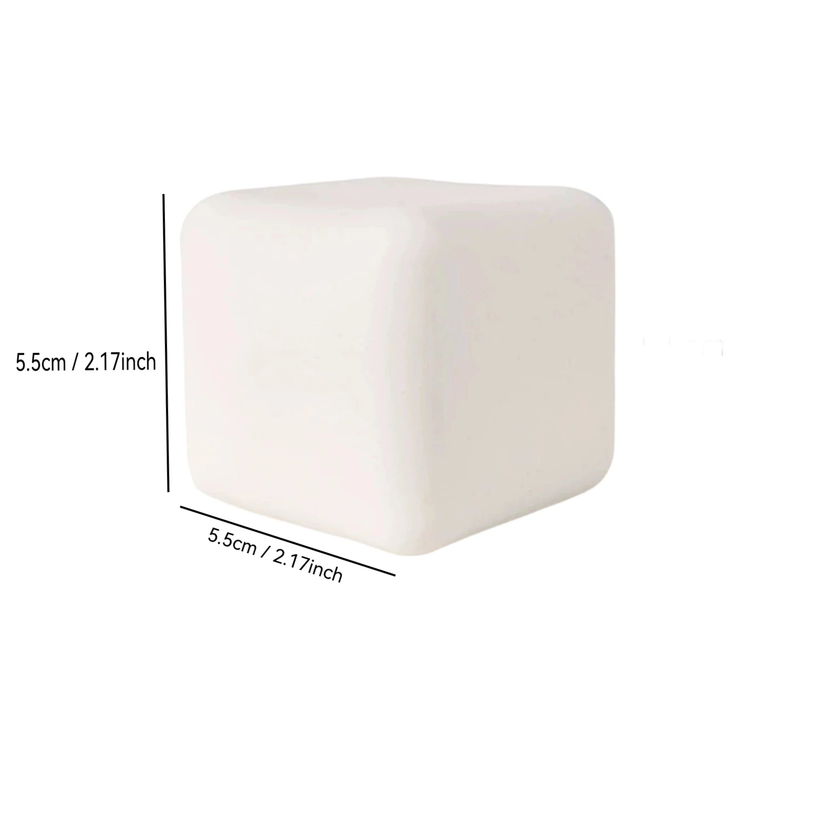 Squishy Tofu Stress Ball – Sensory Fidget Toy for Anxiety Relief Sensory Stress Ball Oasis Select