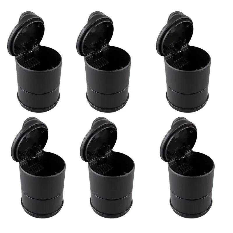1/2/4/6pcs Universal Car Ashtray Garbage Coin Storage Cup Container Cigar Ashtray Holder Auto Interior Accessories Car Ashtray Oasis Select 6pcs