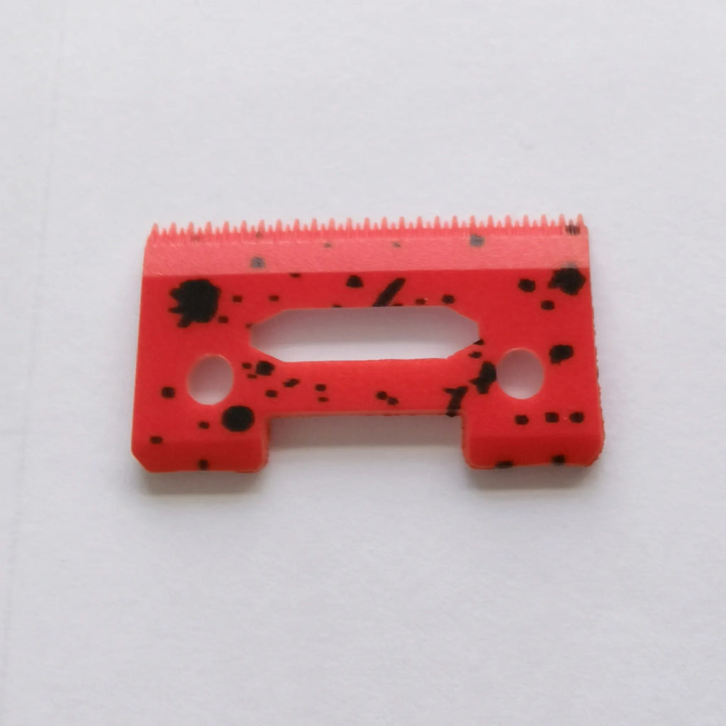 1/3/5Pcs Ceramic Clipper Blades Professional Head Replacement Barber Accessories Solid Color/Camouflage Color Ceramic Blade Oasis Select 110-Red