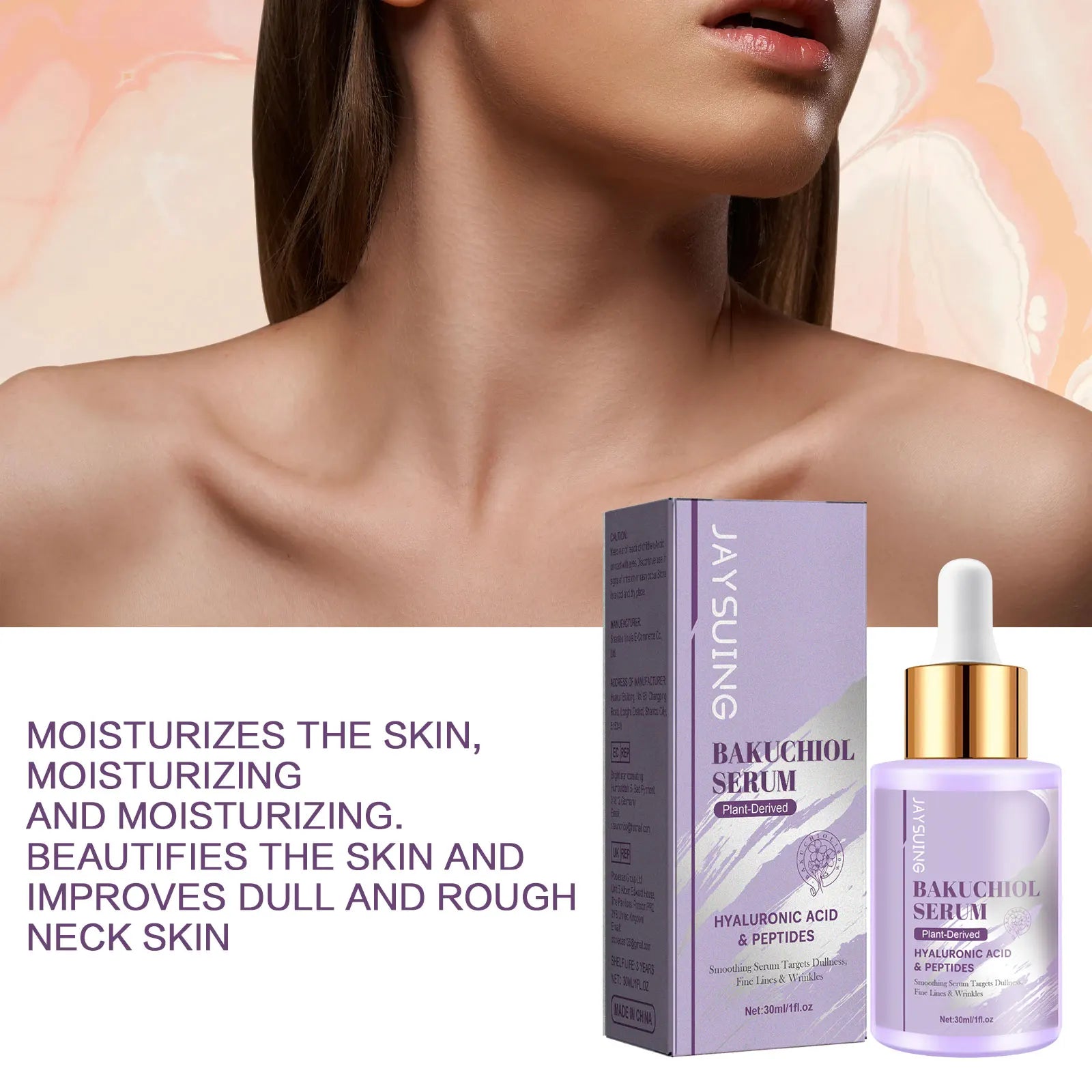 Bakuchiol Anti-Aging Face Serum – Firming & Wrinkle Fade 30ml Anti-Aging Face Serum Oasis Select