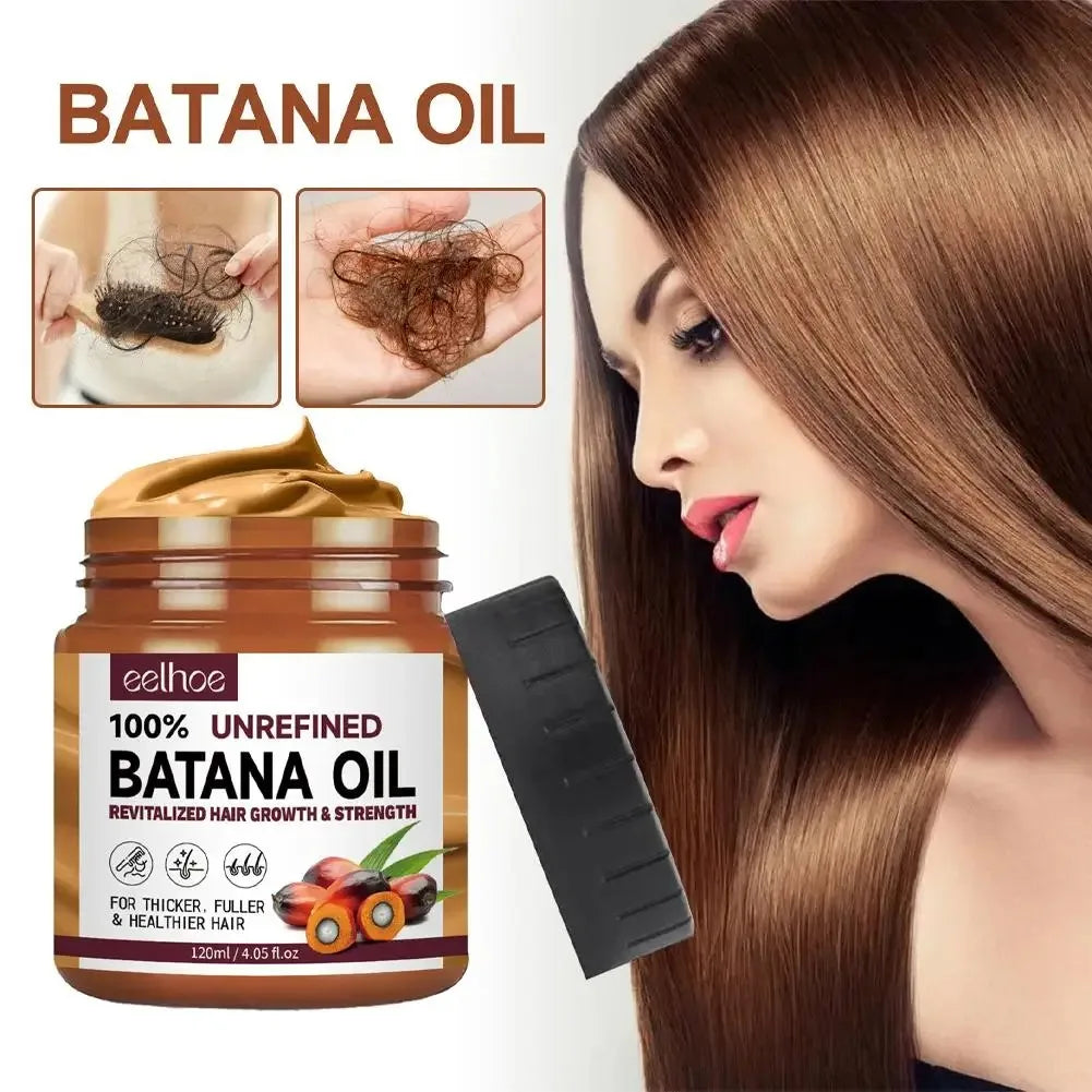 Batana Oil Hair Conditioner 120ml Natural Nourishing Moisturizing & Repairing Frizz Control Sulfate Free For Dry/Damaged Hair Oasis Select