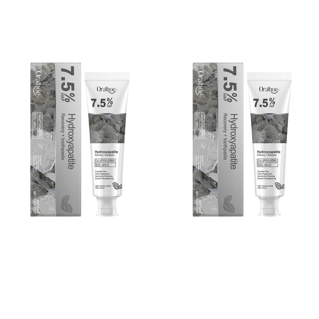 Hydroxyapatite Repair Toothpaste Cleaning Tartar Strengthen Tooth Enamel Breath Refreshing Oral Care Brightening Toothpaste 120g Oasis Select 240g boxed