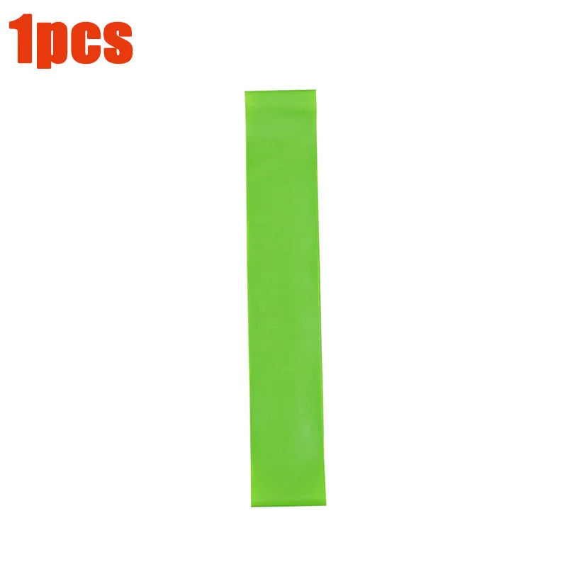 1/2Pcs Resistance Bands, Exercise Bands, Full Body Fitness Bands, Hip, Leg, Arm, Home Gym, Yoga And Pilates Stretching Bands Oasis Select Green-1pcs