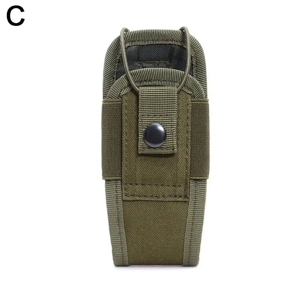 Tactical MOLLE Walkie Talkie Pouch | Outdoor Radio Holster