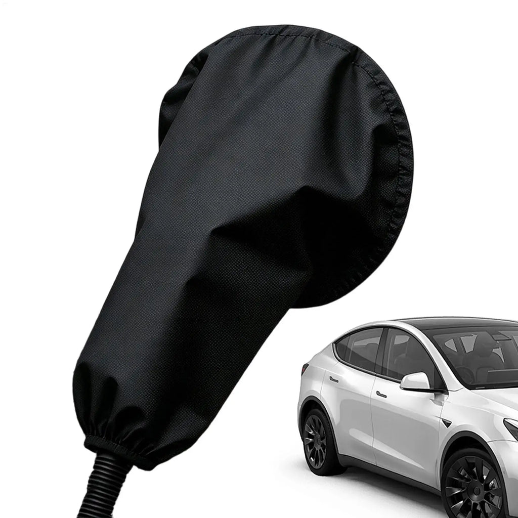 EV Charger Cover Magnetic Waterproof Dustproof PVC Electric Car Charger Plug Protection Cover for Road Trip Outing Traveling Oasis Select