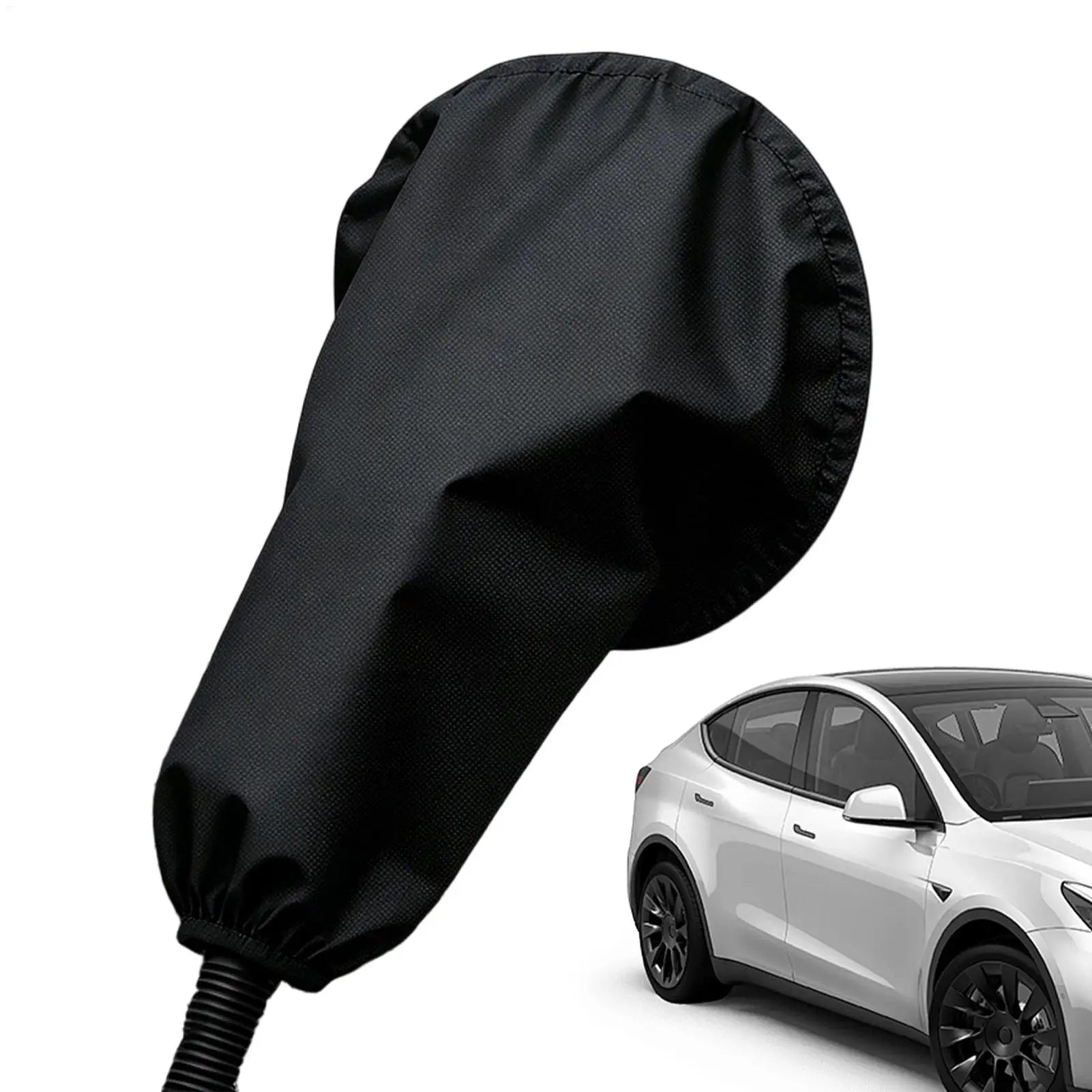 EV Charger Cover Magnetic Waterproof Dustproof PVC Electric Car Charger Plug Protection Cover for Road Trip Outing Traveling Oasis Select