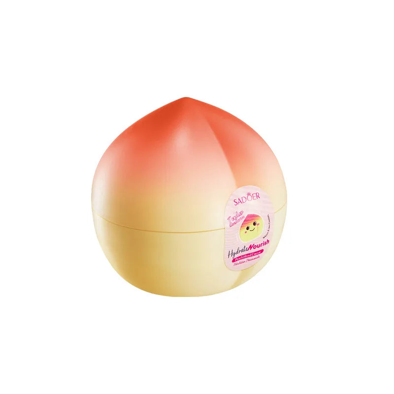 SADOER Fruit Hand Cream – Mango Peach Aloe Lemon 50g Moisturizing Hand Cream Oasis Select Peach