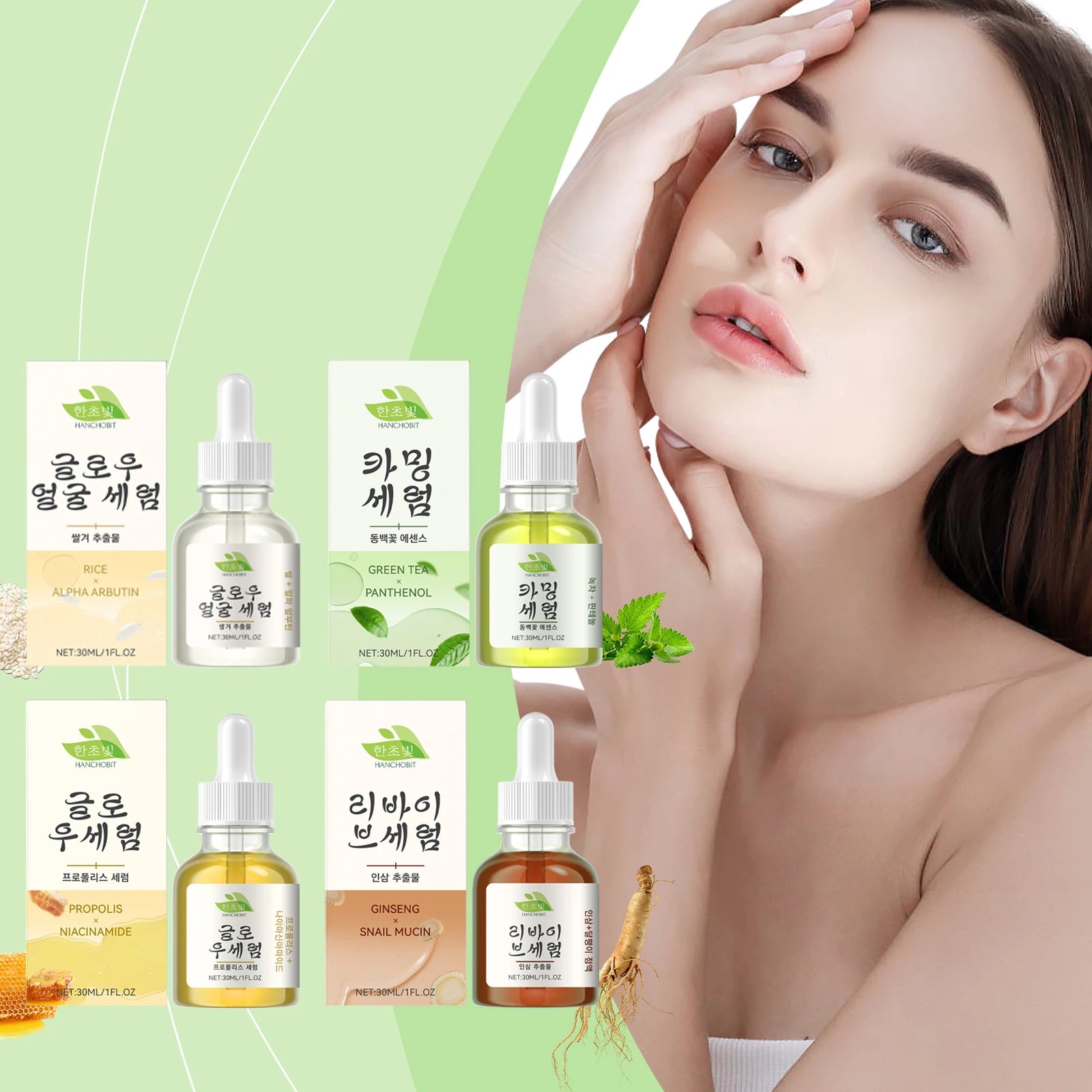 HANCHOBIT Propolis Essence – Hydrate, Brighten & Soothe Propolis Face Serum Oasis Select