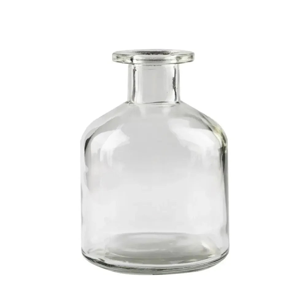 Transparent Glass Flower Vase | Modern Hydroponic Table Decor Glass Flower Vase Oasis Select Transparent-Dadu