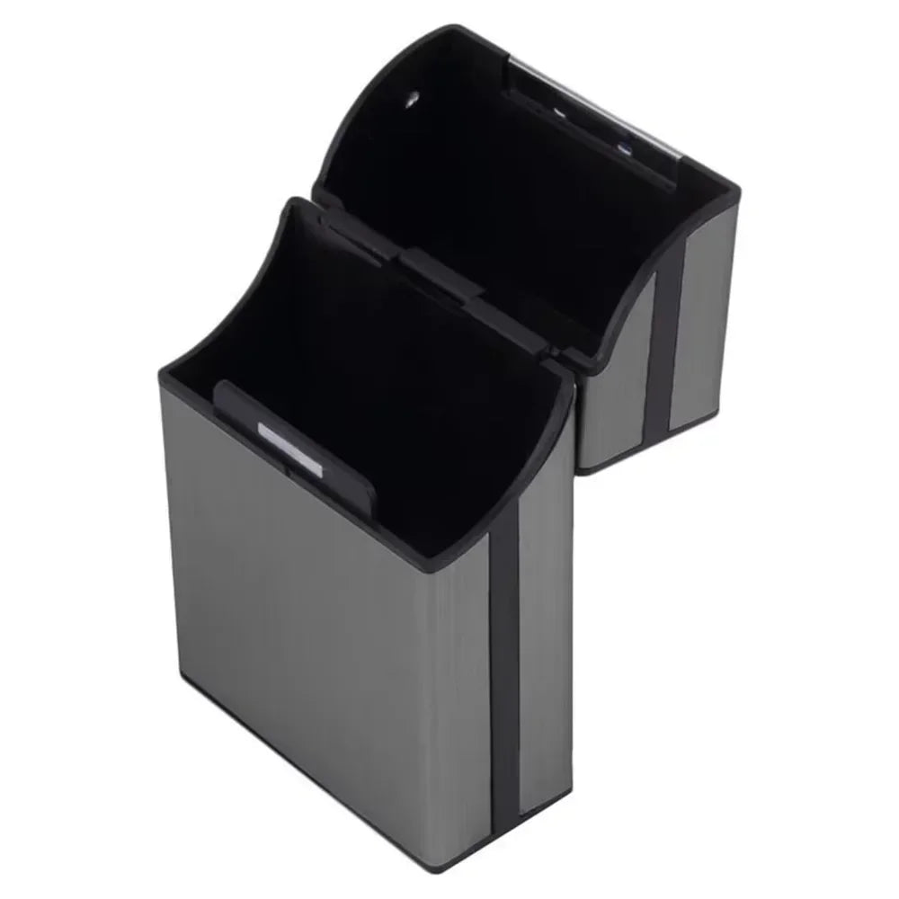 Portable Slim Aluminum Cigarette Case Regular King Size Plastic Cigar Tobacco Holder Box Storage Container Smoking Accessories Oasis Select