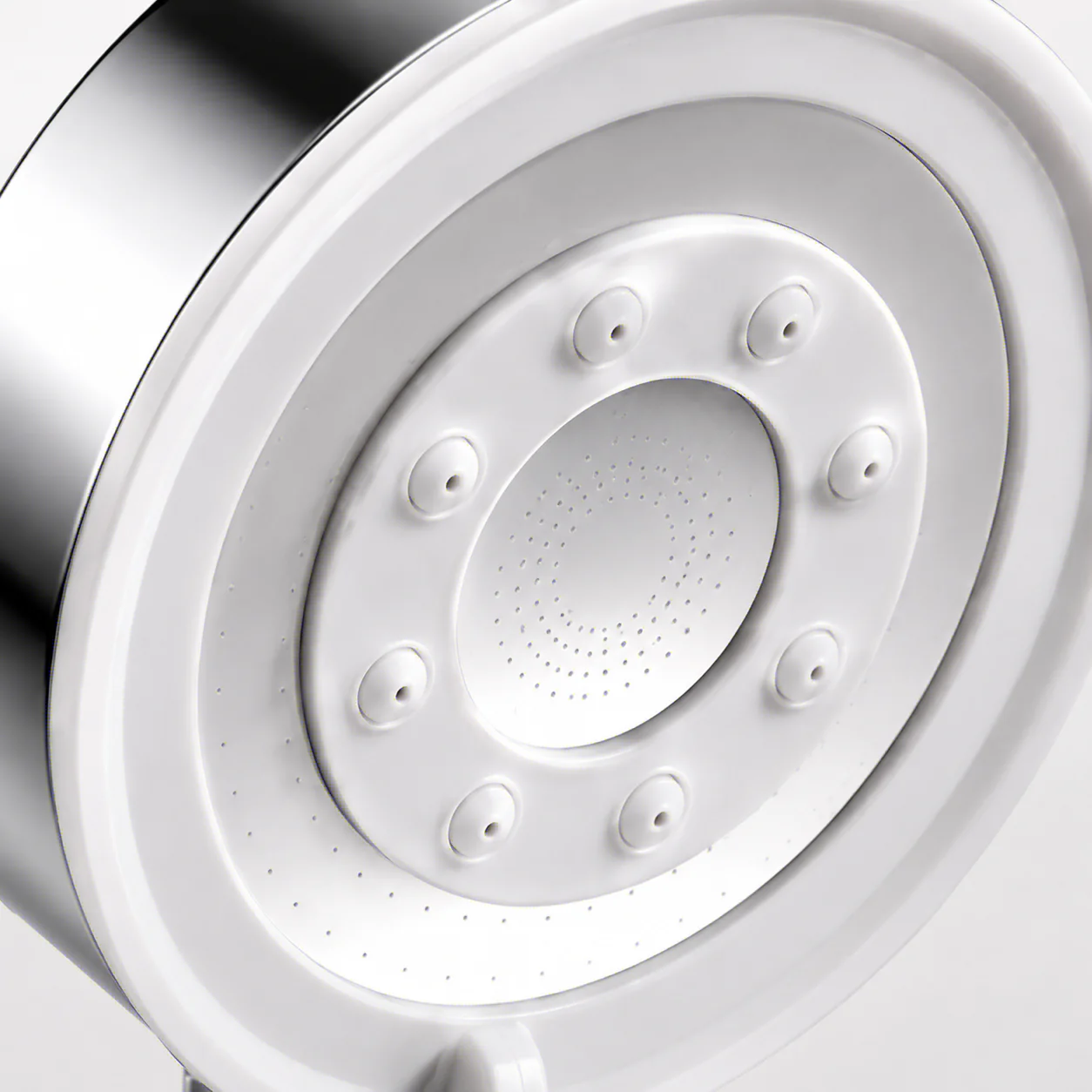 High Pressure Shower Head with Filter 5 Jet Modes Adjustable Large Water Flow Spray Oasis Select