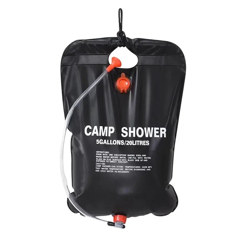 20L Solar Shower Bag – Portable Camping & Outdoor Shower