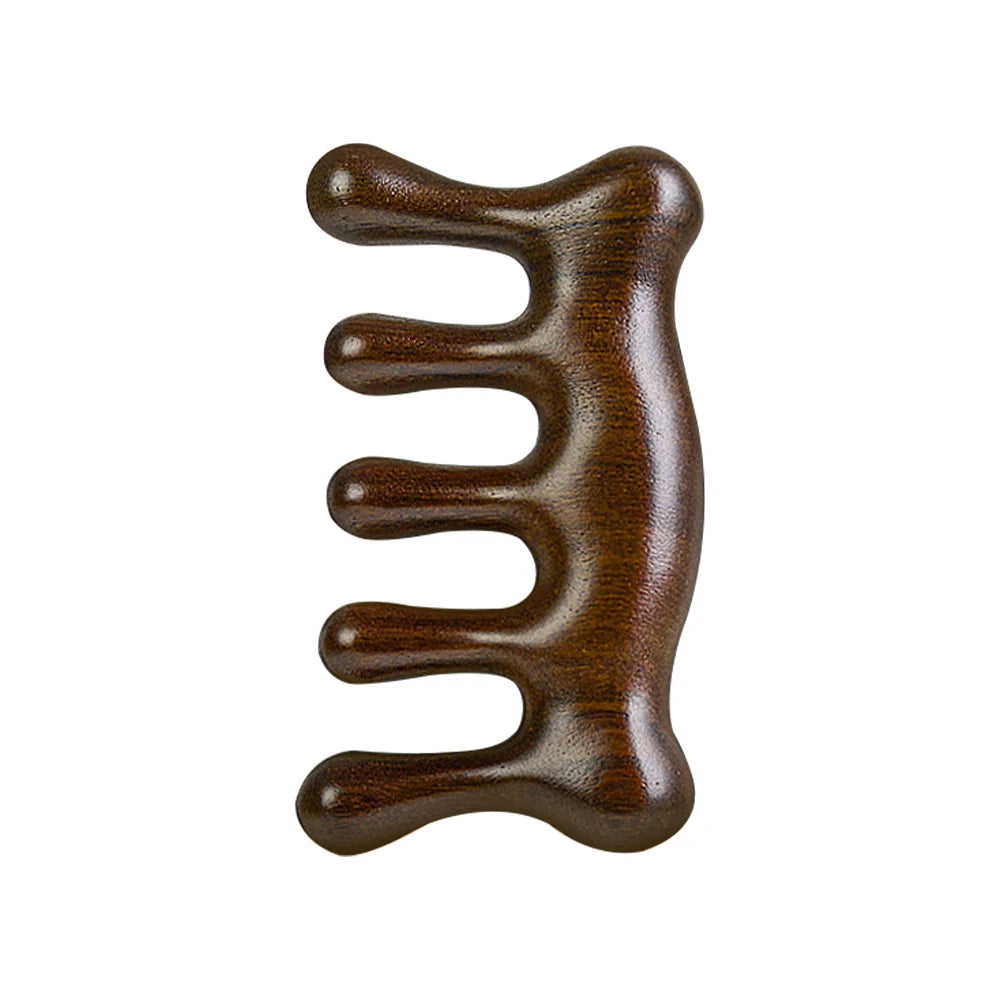 1pc Wooden Scalp Massager Sandalwood Wide Tooth Combs Wood Massage Comb & Sandalwood Comb for Luxurious Hair Care Oasis Select SZ115