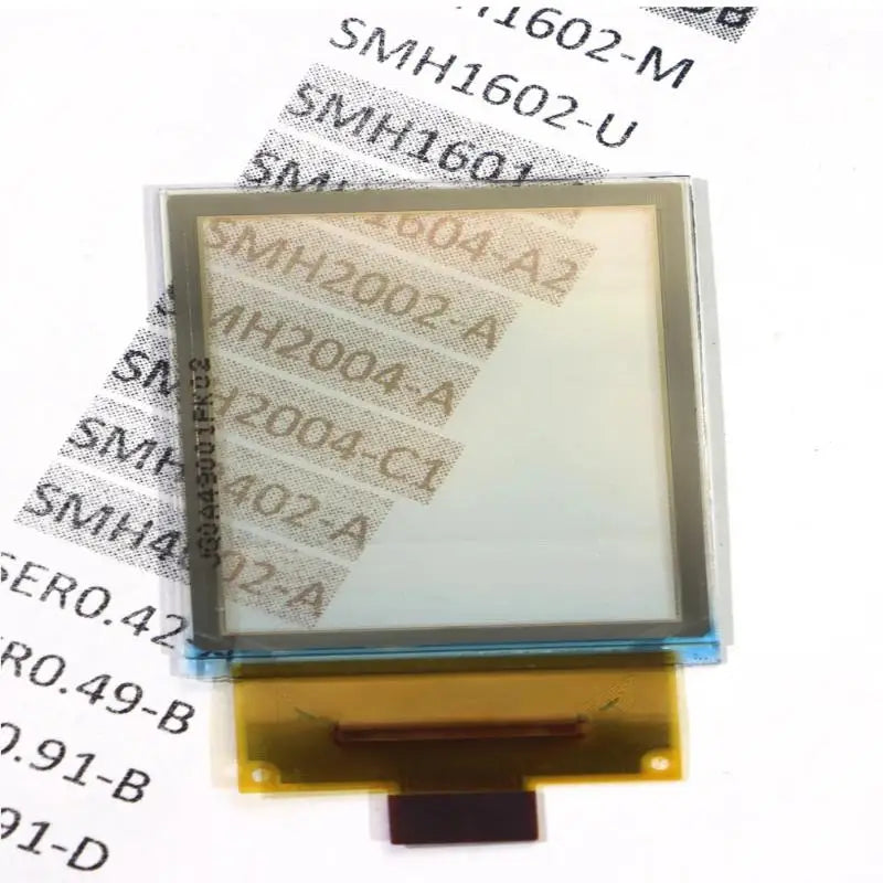 OLED Display Transparent One Point Five Inch PMOLED 128x64 65K Colors SPI For DIY Wearable Projects Oasis Select