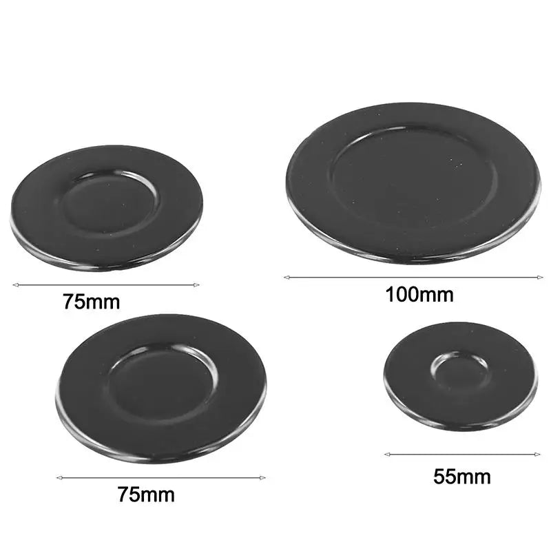 Durable 4 Or 8 Pcs Gas Stove Burner Caps Upgraded Oven Gas Hob Burner Crown Oasis Select