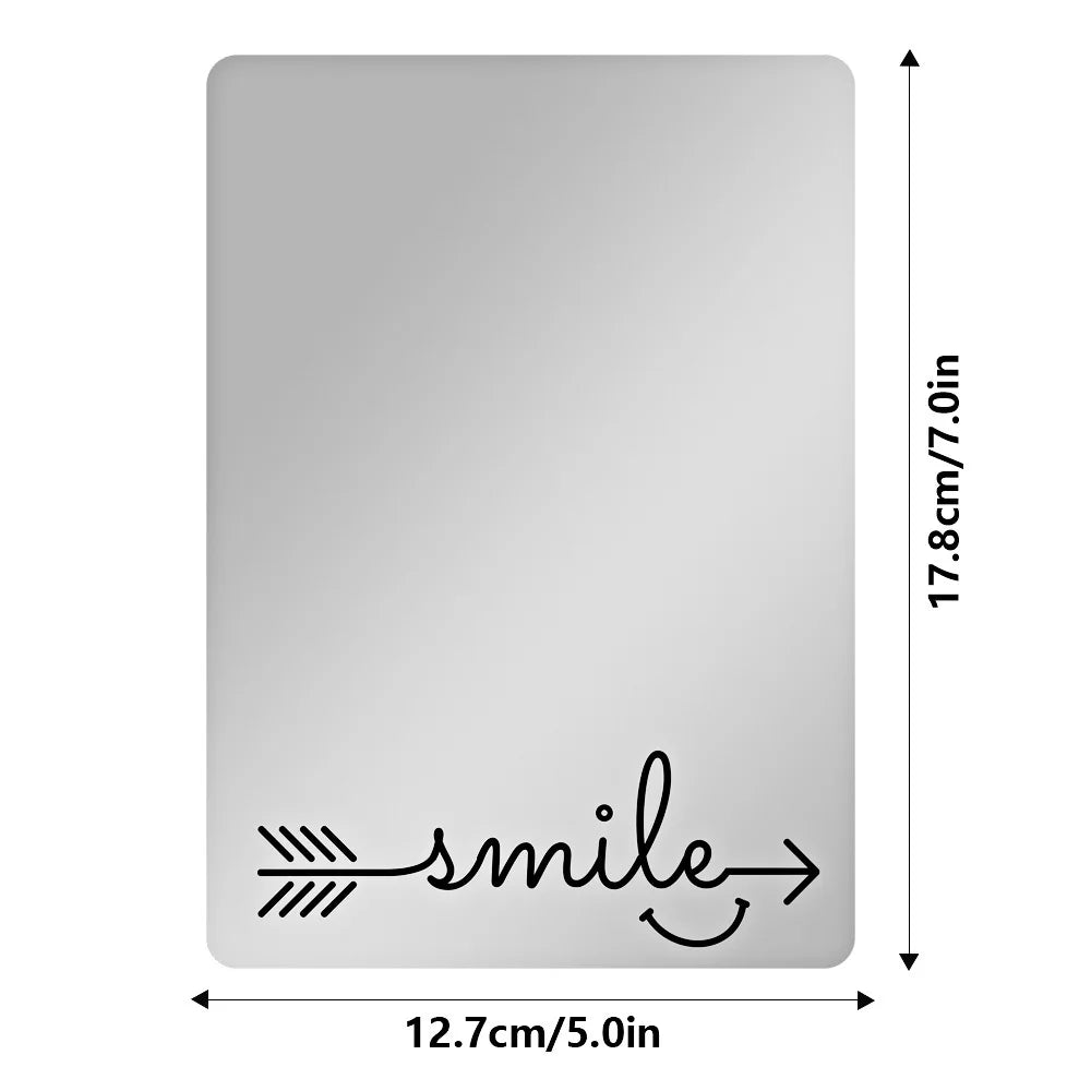 Magnetic Locker Mirror An Acrylic Mirror Adorns The Back of The Locker Door in The School Gym Mirror Sticker Oasis Select CTJM007