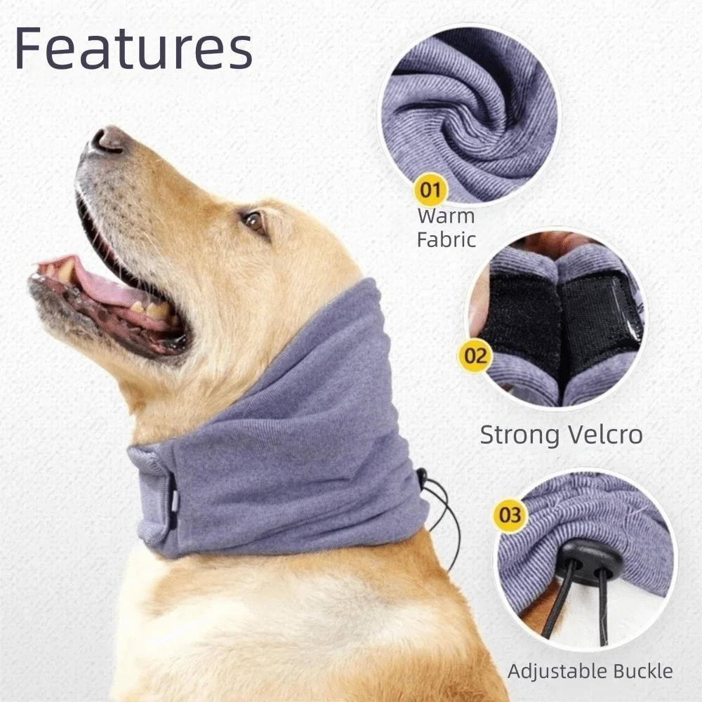 Dog Calming Earmuffs – Adjustable Noise-Reducing Headgear