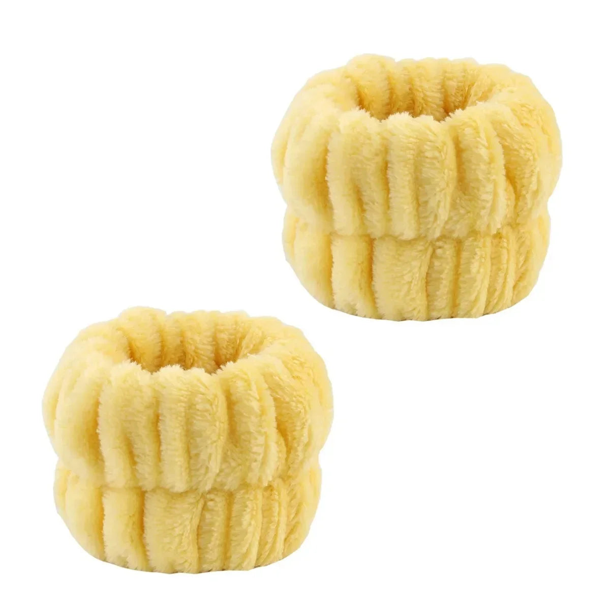 1 2 Face Wash Wristbands Headband Makeup Hair Care Washing Bands Women