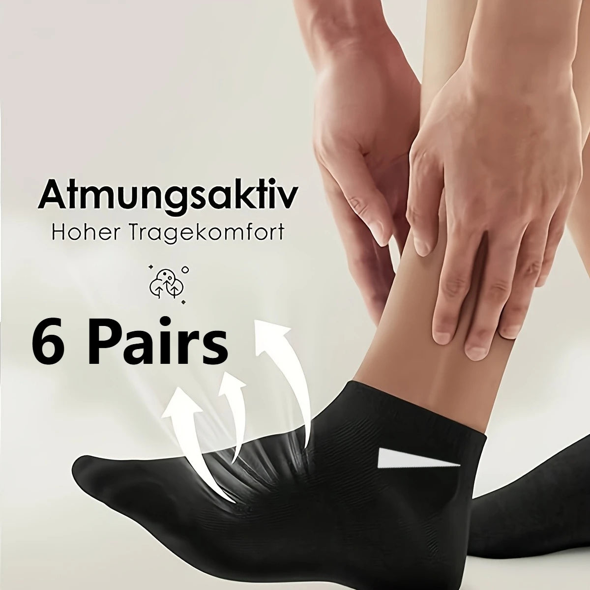6/12 unisex, low cut invisible socks, moisture wicking, soft and comfortable, a must-have travel accessory for all seasons Oasis Select 6 pairs 2
