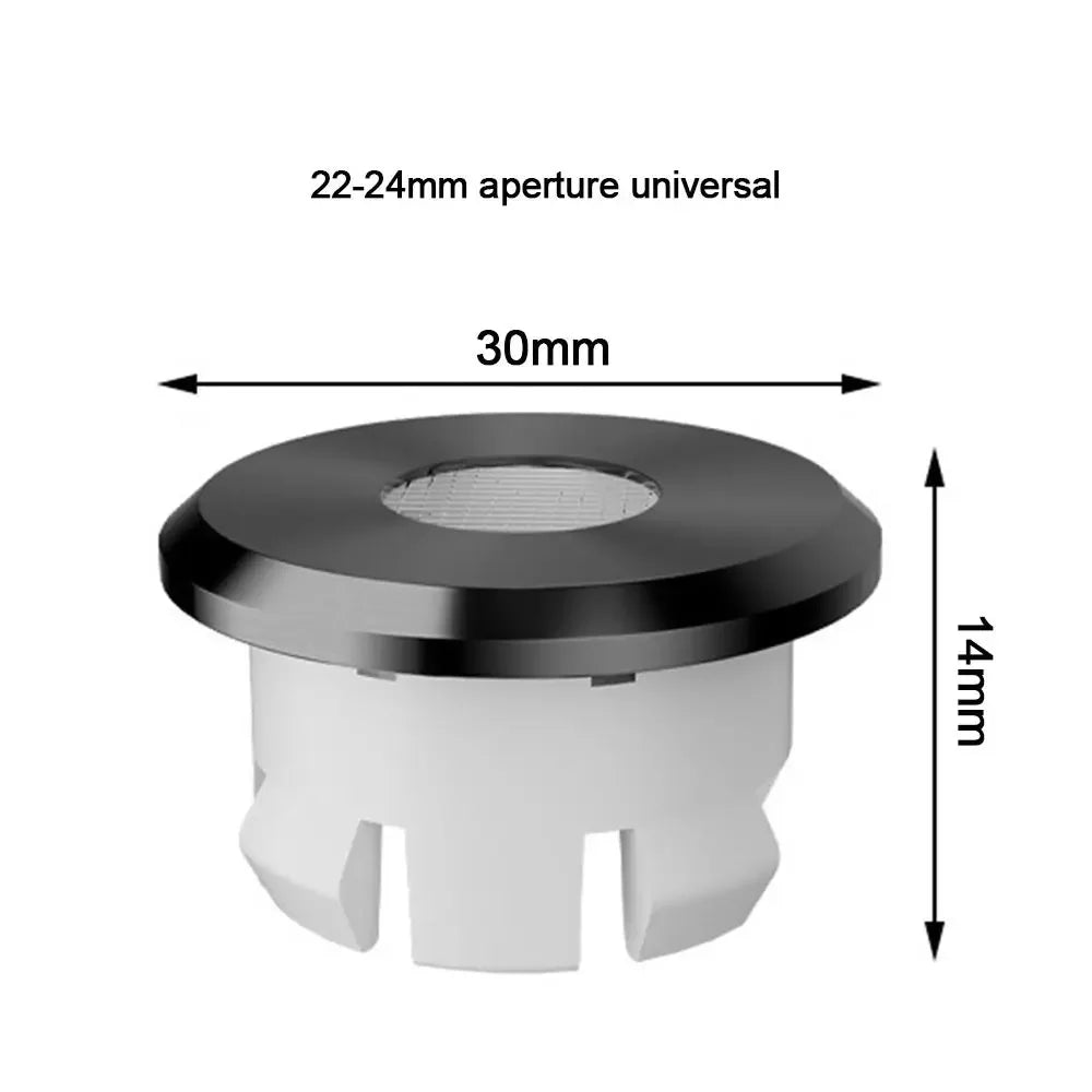 Portable Stainless Steel Sink Overflow Covers Round Replacement Sink Hole Cover Tub Drain Stopper Kitchen Bathroom Supplies Oasis Select