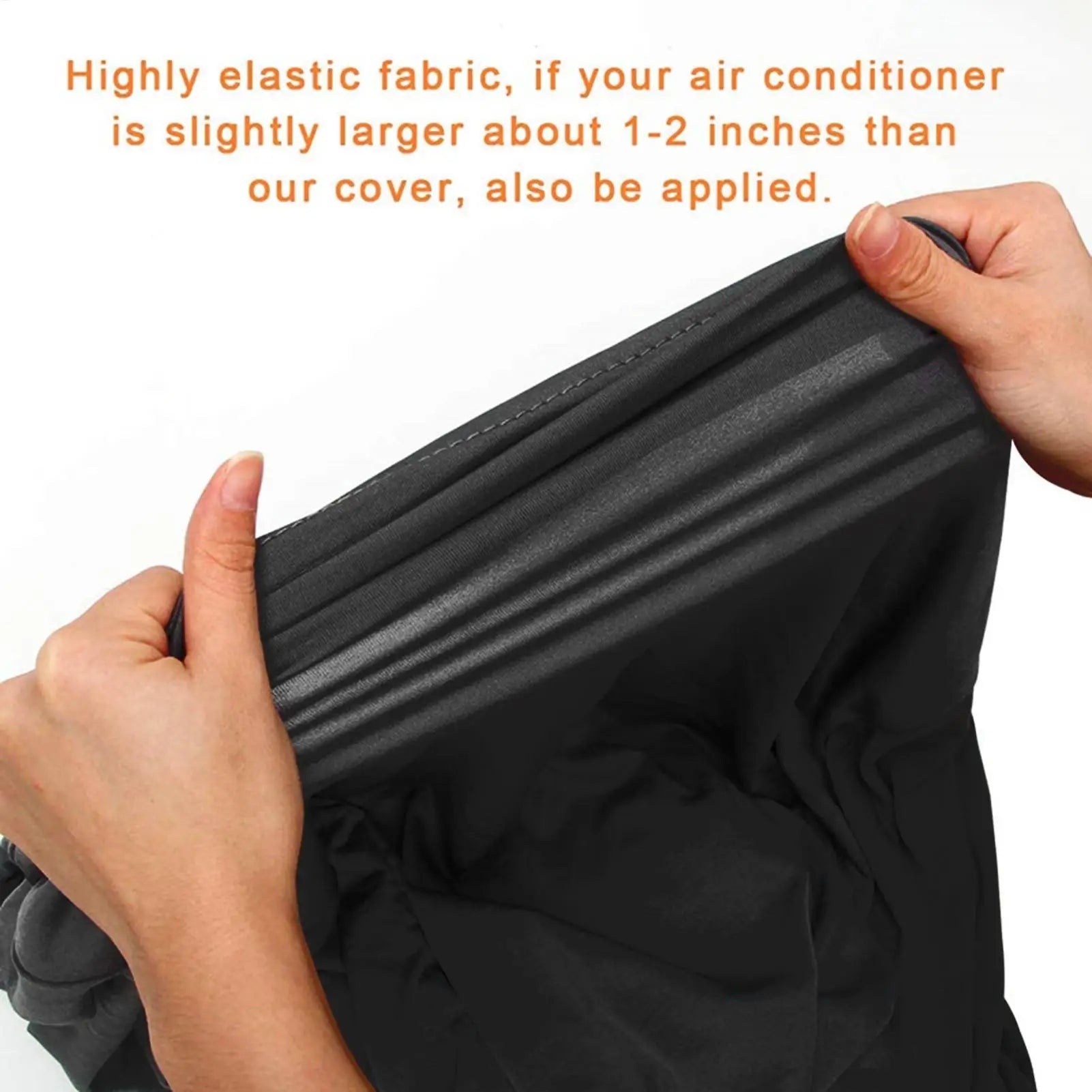 AC Unit Cover Mobile Air Conditioning Dust Cover 15.7 x 18.1 x 29.5 Inch Waterproof Protector for Condenser Compressor Indoor Oasis Select