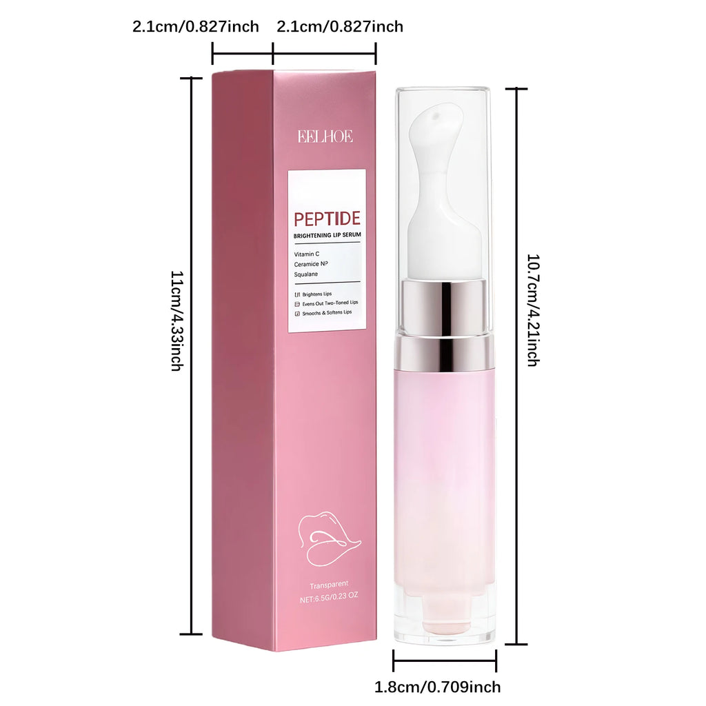 EELHOE Hydrating Lip Serum – Brighten, Plump & Moisturize Lip Serum Oasis Select Transparent