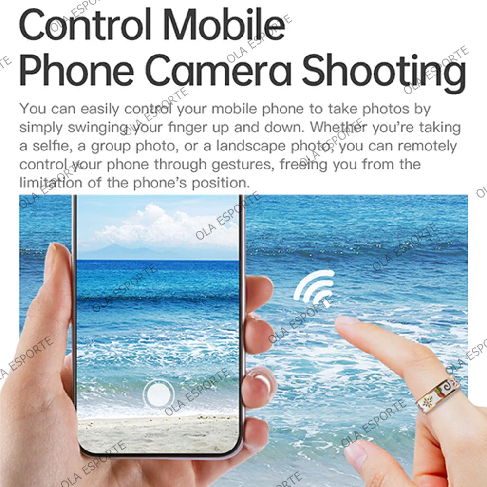 Smart Health Ring – Heart Rate, Sleep & SpO2 Monitor