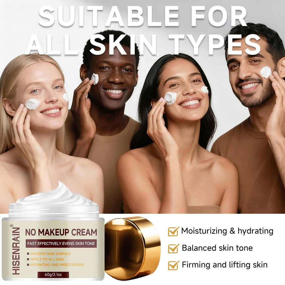 HISENRAIN Hyaluronic Acid BB Cream – Tone-Up Moisturizer BB Cream Moisturizer Oasis Select
