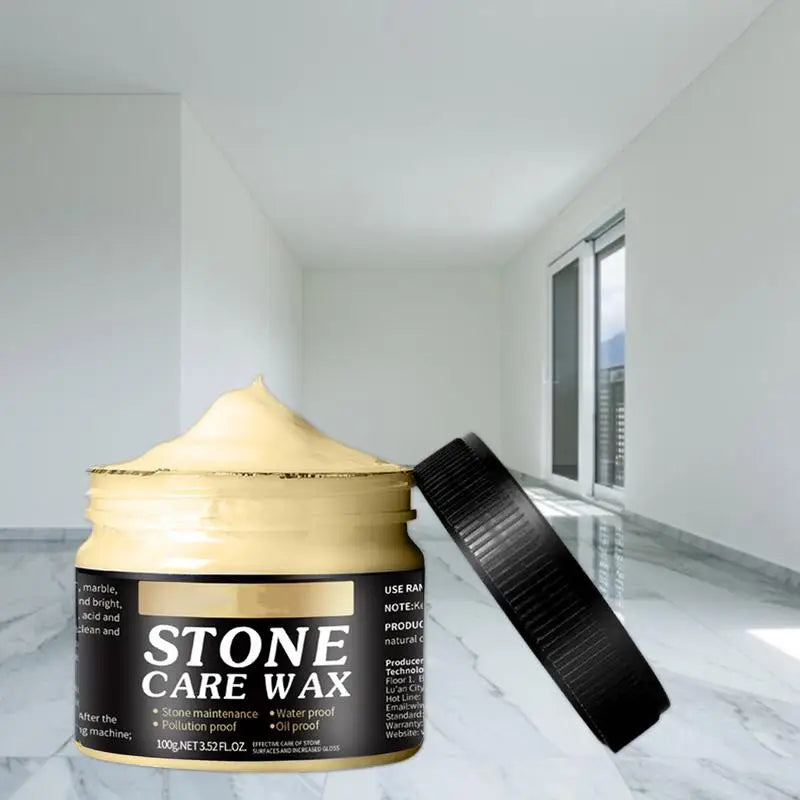 Stone Polishing Wax Instant Natural Polish Tool for Stone Waterproof Portable Polishing Wax Stone Care Products for Remove dirt Oasis Select