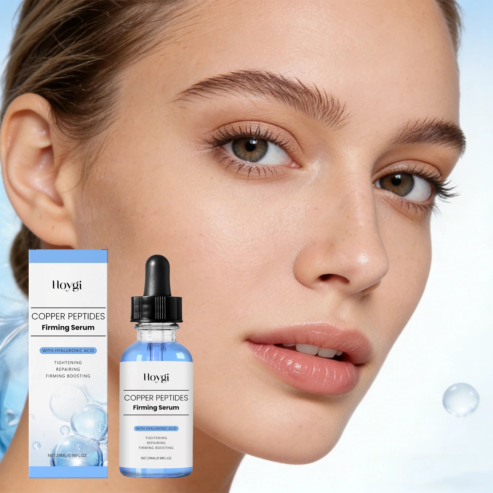 Hoygi Copper Peptides Face Serum – Firming & Anti-Aging 29ml Copper Peptide Serum Oasis Select