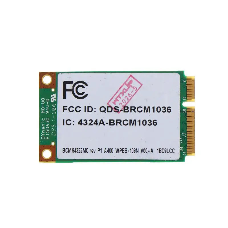 Card For HP6930 2530 2730P BCM94322MC BCM4322 BCM94322 AGN PCI-E Wireless-N 802.11 A/g/n 300Mbps Wlan Card Oasis Select