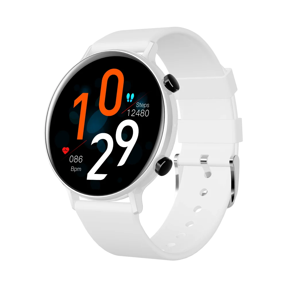Smart Watch Sports Fitness Smartwatch Waterproof 1.3" Men Women Blue Tooth Call Heart Rate Health Watches Voice assistant Music Oasis Select WHWHS China Mainland