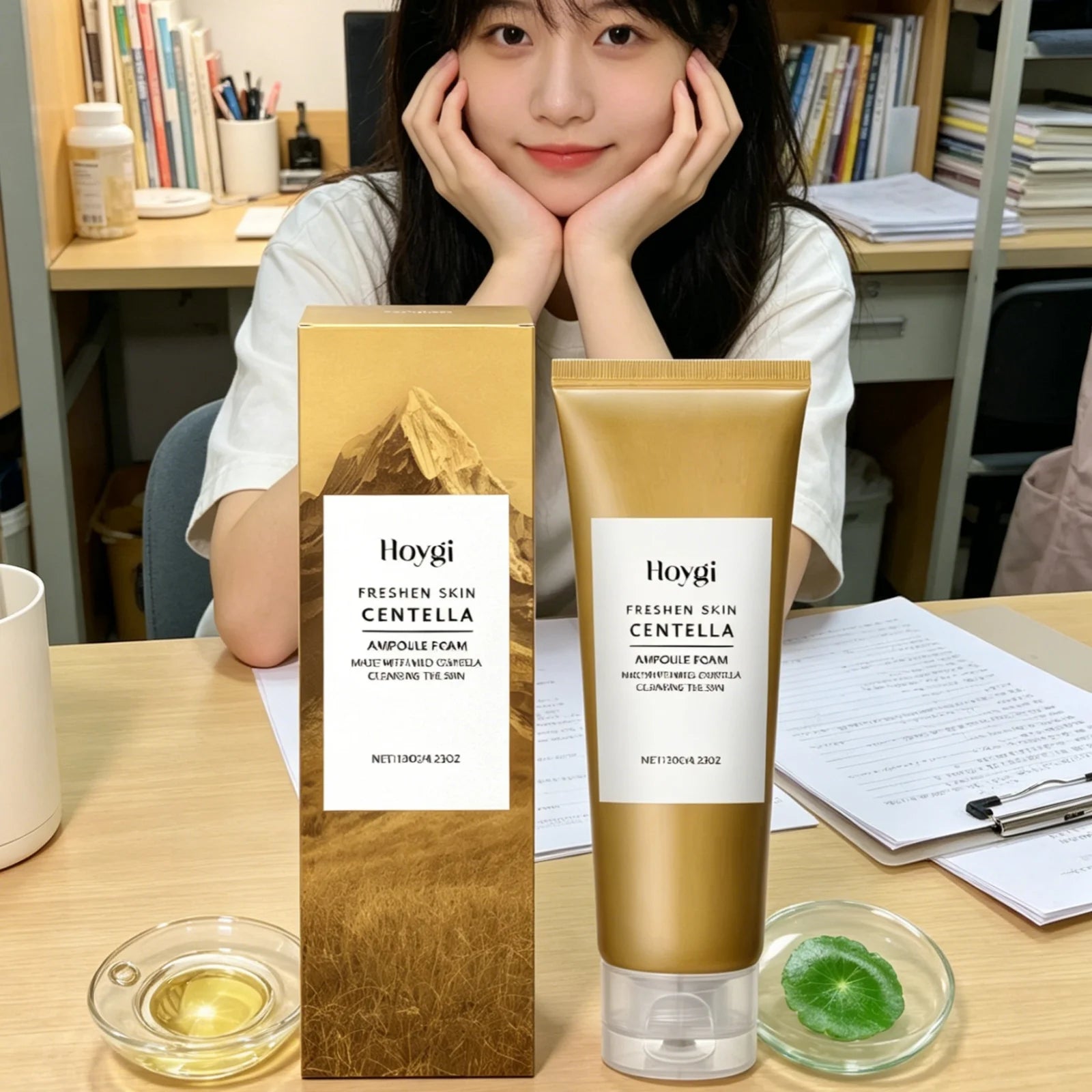 Hoygi Centella Facial Cleanser – Oil Control & Deep Clean 120g Facial Cleanser Oasis Select