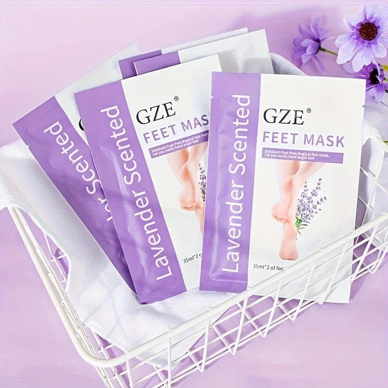 GZE Foot Peel Mask – Exfoliating Dead Skin & Callus Remover